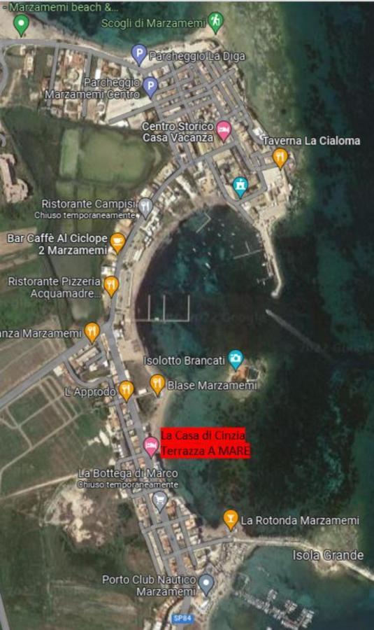La Casa Sulla Spiaggia Марцамеми Екстериор снимка